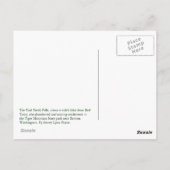 Coal Creek Falls Postcard Postkarte (Rückseite)