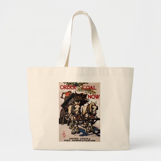 Coal jetzt bestellen jumbo stoffbeutel (Vorne)