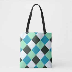 Coal White Aquamarin Green Blue Aqua Türkisch Kar Tasche