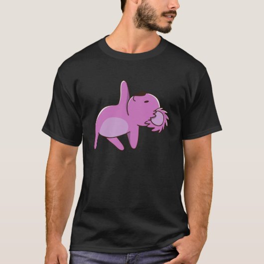 coala koala cute australia yoga pose T-Shirt (Vorderseite)
