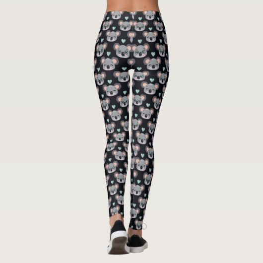Coalas fofos leggings (Rückseite)