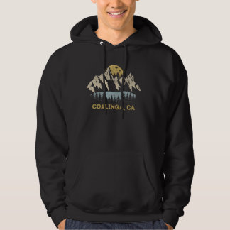 Coalinga California Mountain Sunset Sunrise CA Hoodie