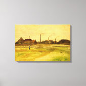 Coalmine in Borinage von Vincent van Gogh Leinwanddruck (Vorderseite)