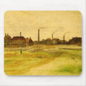 Coalmine in Borinage von Vincent van Gogh Mousepad (Vorne)