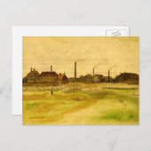 Coalmine in Borinage von Vincent van Gogh Postkarte (Vorne/Hinten)