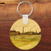 Coalmine in Borinage von Vincent van Gogh Schlüsselanhänger (Vorderseite)