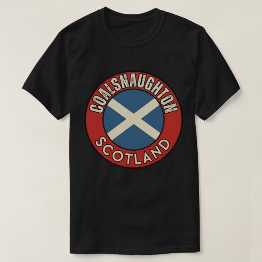 Coalsnaughton, Schottland T-Shirt (Design vorne)
