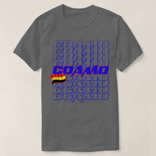Coamo Cascade Text 2 T-Shirt (Design vorne)