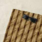 Coarse Fibres Weave Woven Look  Strandtuch (Beispiel)