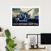 Coast Artillery Corps (US02042) Poster (Heimbüro)