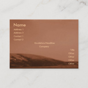 Coast Business Card Visitenkarte