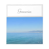 Coast Grocery Notepad Notizblock (Vorderseite)