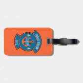Coast Guard Anchor CPO Gepäckmarke Gepäckanhänger (Rückseite horizontal)