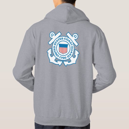 Coast Guard Chief Retired Hoodie (Rückseite)