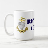 Coast Guard Chief Retired Kaffeetasse (Links)