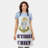 Coast Guard Chief Retired Schürze (Getragen)