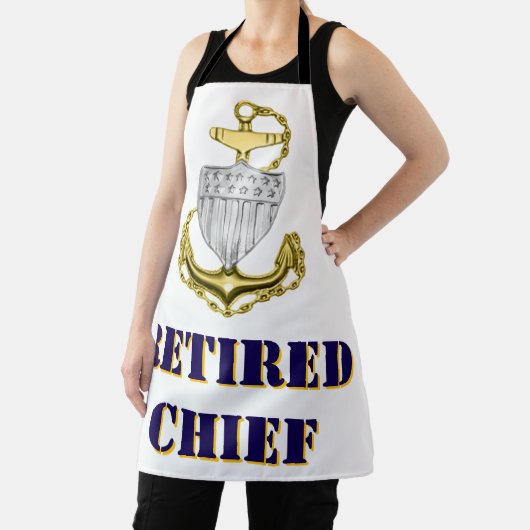 Coast Guard Chief Retired Schürze (InSitu)