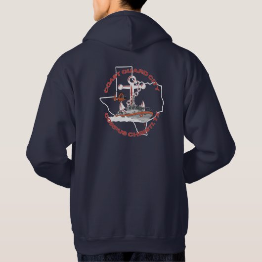 Coast Guard City Corpus Christi, Texas Hoodie (Rückseite)