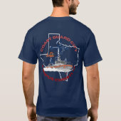 Coast Guard City Corpus Christi, Tx T-Shirt (Rückseite)