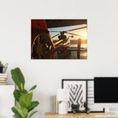 Coast Guard MH-65D Dolphin Hubschrauber Poster (Heimbüro)