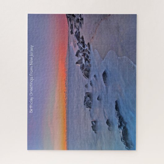 Coast Line New Jersey. Jigsaw Puzzle (Vertikal)