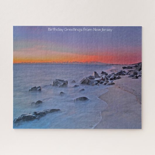 Coast Line New Jersey. Jigsaw Puzzle (Horizontal)