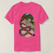 Coast Mountain Kingsnake Lampropeltis zonata multi T-Shirt (Design vorne)