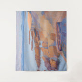 "Coast near Antibes" von Henri Edmond Cross Wandteppich (Vorderseite)