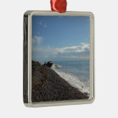 Coast of Calabria Silbernes Ornament (Rechts)