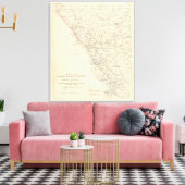 Coast Range Middle California Leinwanddruck (Insitu (Wohnzimmer))