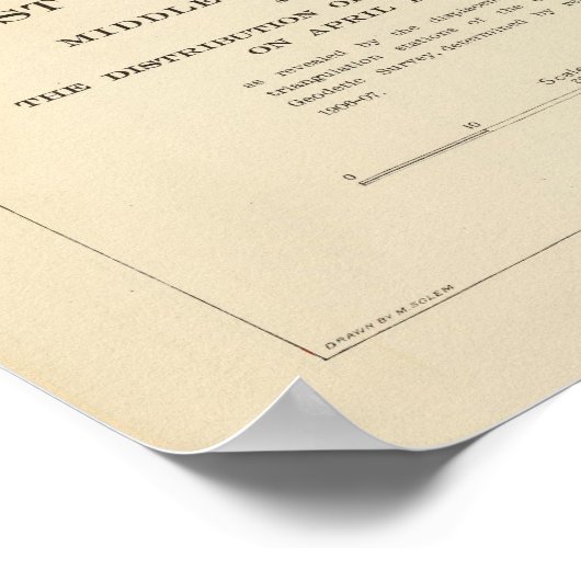 Coast Range Middle California Poster (Ecke)