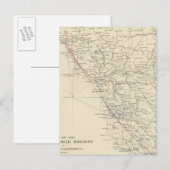 Coast Range Middle California Postkarte (Vorne/Hinten)