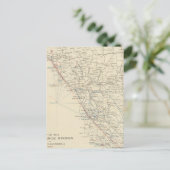 Coast Range Middle California Postkarte (Stehend Vorderseite)