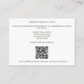 Coast Watercolor Sunset Mediterranean Details Begleitkarte (Rückseite)