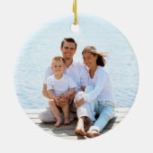 Coasta Erste Weihnachtsfeier Neues Zuhause Starfis Keramik Ornament (Hinten)