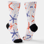 Coastal Americana Starfish Socken (Gewinkelt)