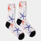Coastal Americana Starfish Socken (Rechts)