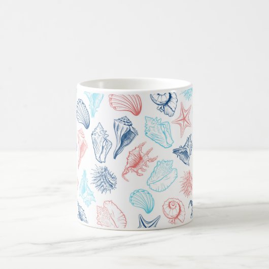 Coastal Aquarellkaffee Tasse (Mittel)