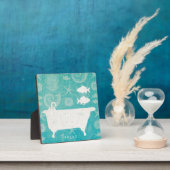 Coastal Art Bathtub | Fotoplatte (InSitu)