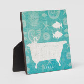 Coastal Art Bathtub | Fotoplatte (Vorderseite)