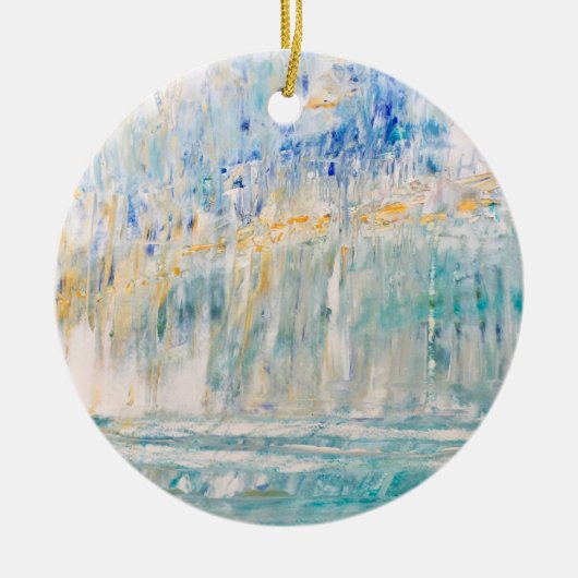 Coastal Art Ceramic Ornament (Vorne)