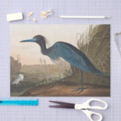 coastal Audobon blue heron Tissue Paper Seidenpapier (Handwerk)