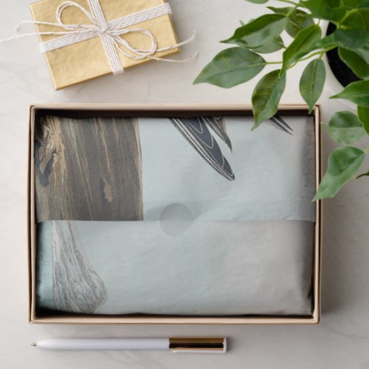 coastal audobon sanderling gulls tissue paper seidenpapier (Geschenk)