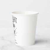 Coastal Bachelorette Modernes Cocktail Party Schwa Pappbecher (Links)