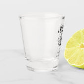 Coastal Bachelorette Modernes Cocktail Party Schwa Schnapsglas (Links)