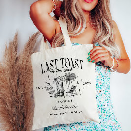 Coastal Bachelorette Modernes Cocktail Party Schwa Tragetasche