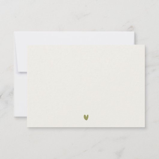 Coastal Bali Beach Palm Tree Hochzeit Wasserfarbe RSVP Karte (Rückseite)