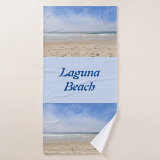 Coastal Bath Handtuch Laguna Beach Blue Shades Badehandtuch