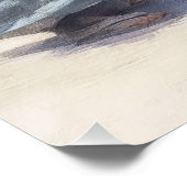 Coastal Beach Best Friends Landschaft Poster (Ecke)