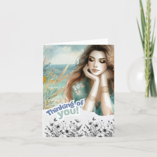 Coastal Beach - denken Sie an Ihre Karte